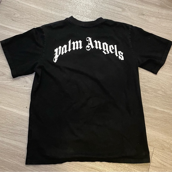 Palm Angles Teddy Bear Black T-Shirt - Picture 3 of 5